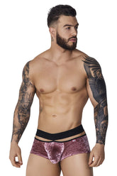 Pikante PIK 1096 Clandestine Samt-Badehose, Farbe Pink